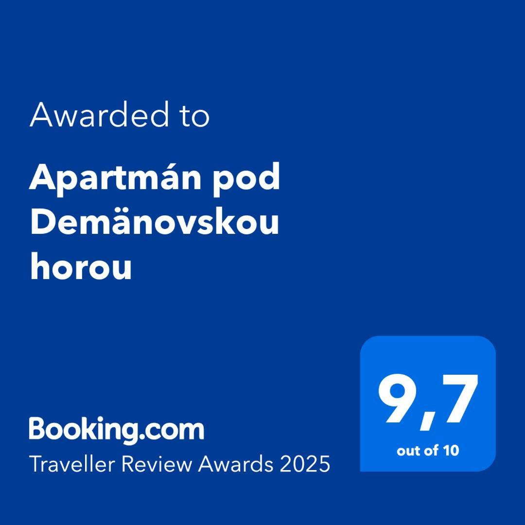 Apartman Pod Demaenovskou Horou Demanovska Dolina Exterior photo